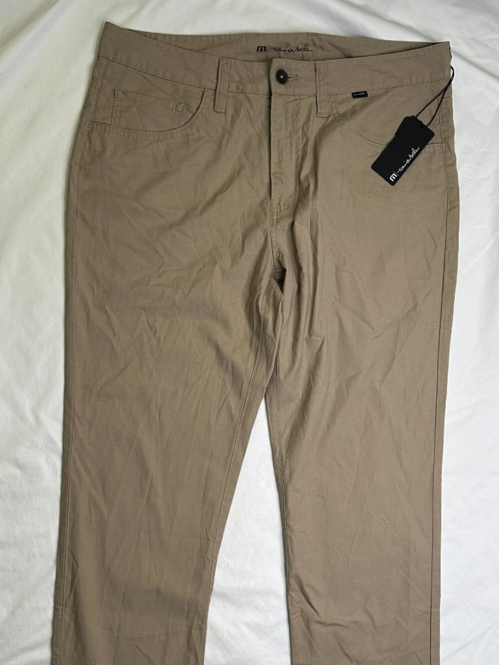 Travis Mathew The Trifecta Pants Men's Size 32x32 Khaki NWT